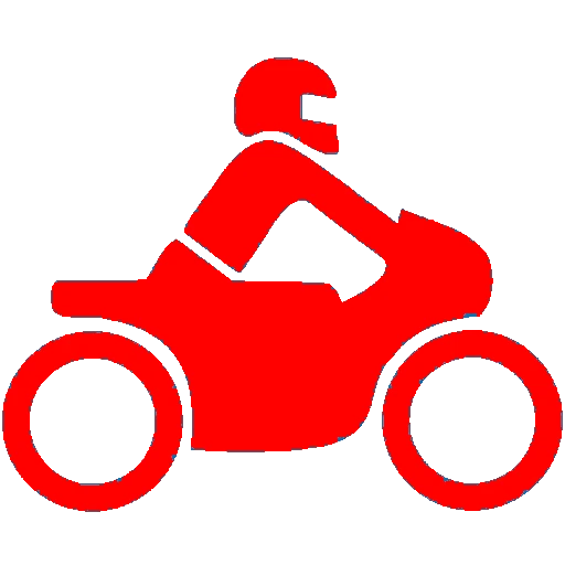 Baja Motorcycle Body Icon